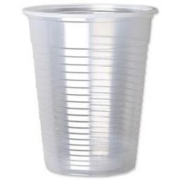 Clear Plastic 7oz Strong Drinking Tumbler Disposable Cups For Water Coolers