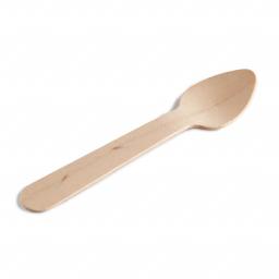 Wooden Teaspoons Biodegradable Disposable High Quality Single Use Cutlery