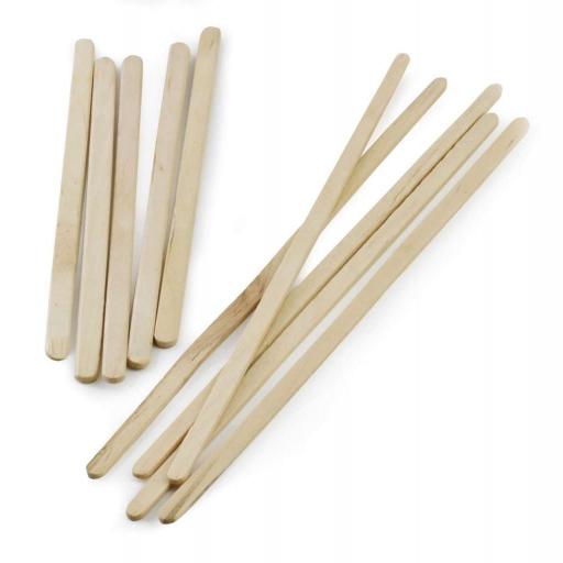 Wooden Stirrers 7" Biodegradable Disposable High Quality Single Use Cutlery