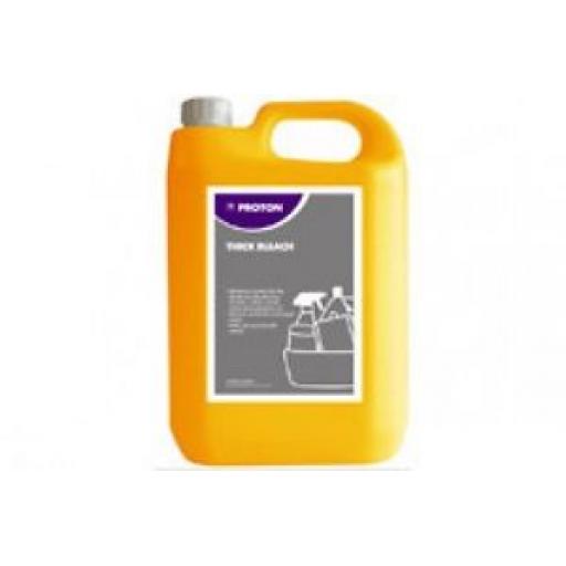 Proton Bleach 5% Hypochlorite For Commercial Industrial Catering Takeaway 5L