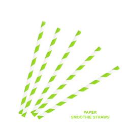 Straws - Smoothie Paper Green Stripped.jpg