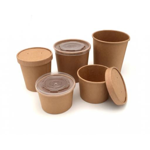 Paper - Kraft Soup Containers