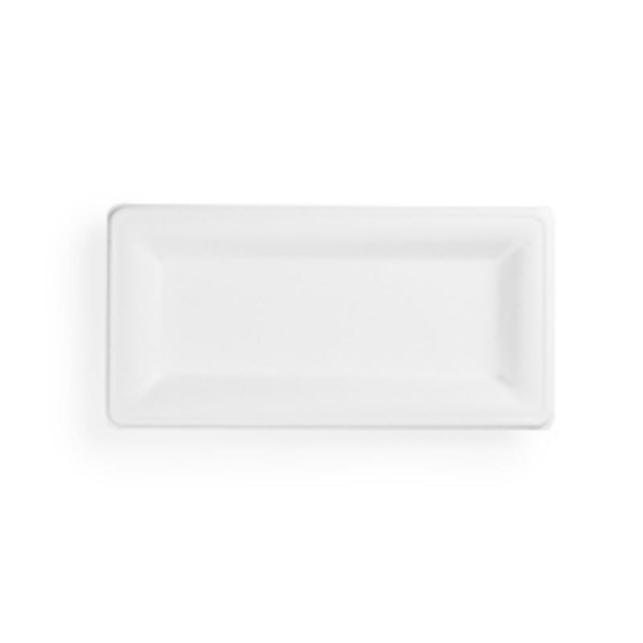 Rectangle 10x5" Bagasse Compostable Plates | Thali Outlet