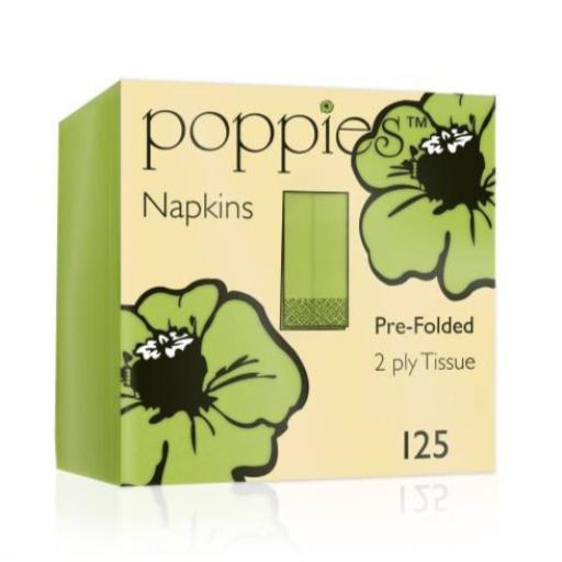 Kiwi Paper Napkins 2 Ply 33cm 4 Fold Tissue Serviettes