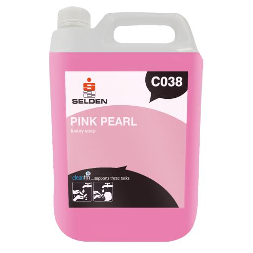 Proton Selden Pink Pearl Hand Wash Soap Food Hygiene Safe - 5L