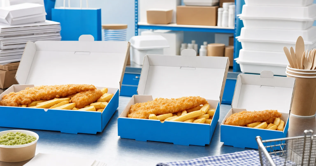 Fish and Chip Box Size Guide for Takeaways