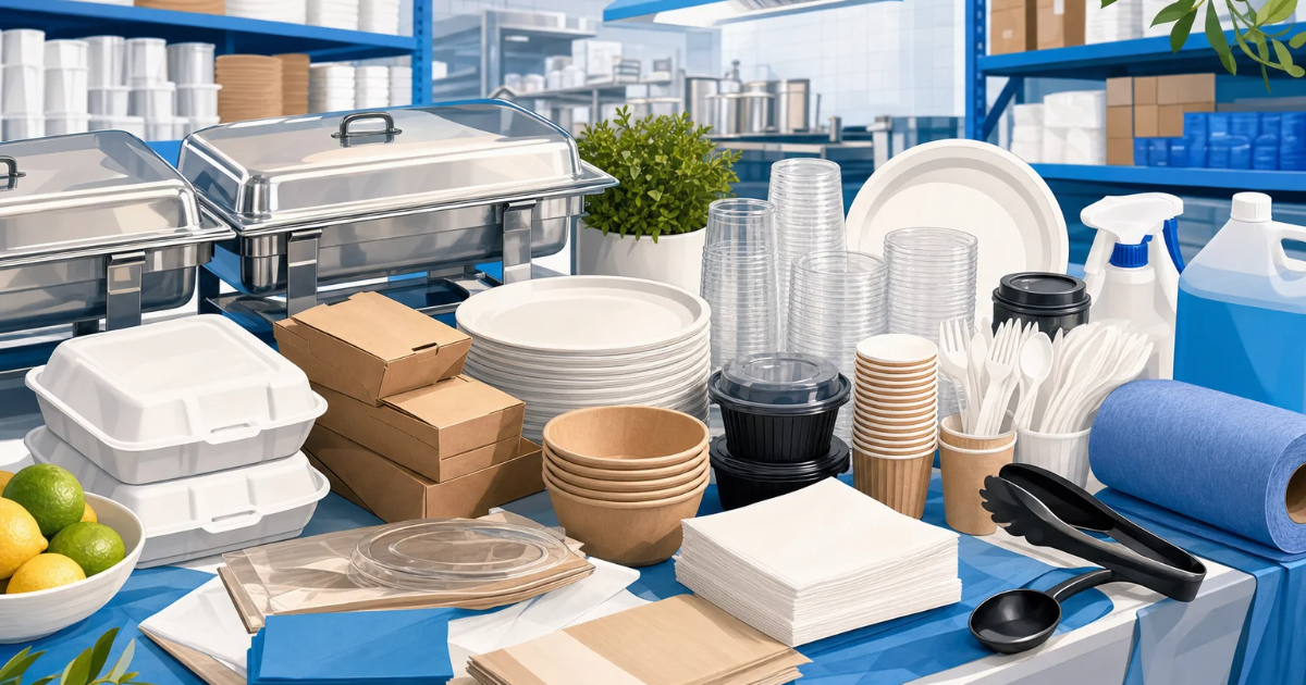 Catering Supplies Checklist for Leeds Events