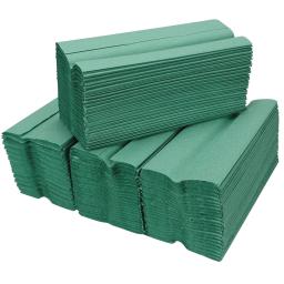Green C Fold Paper Hand Towels 1 Ply - 2400 Pack.jpg